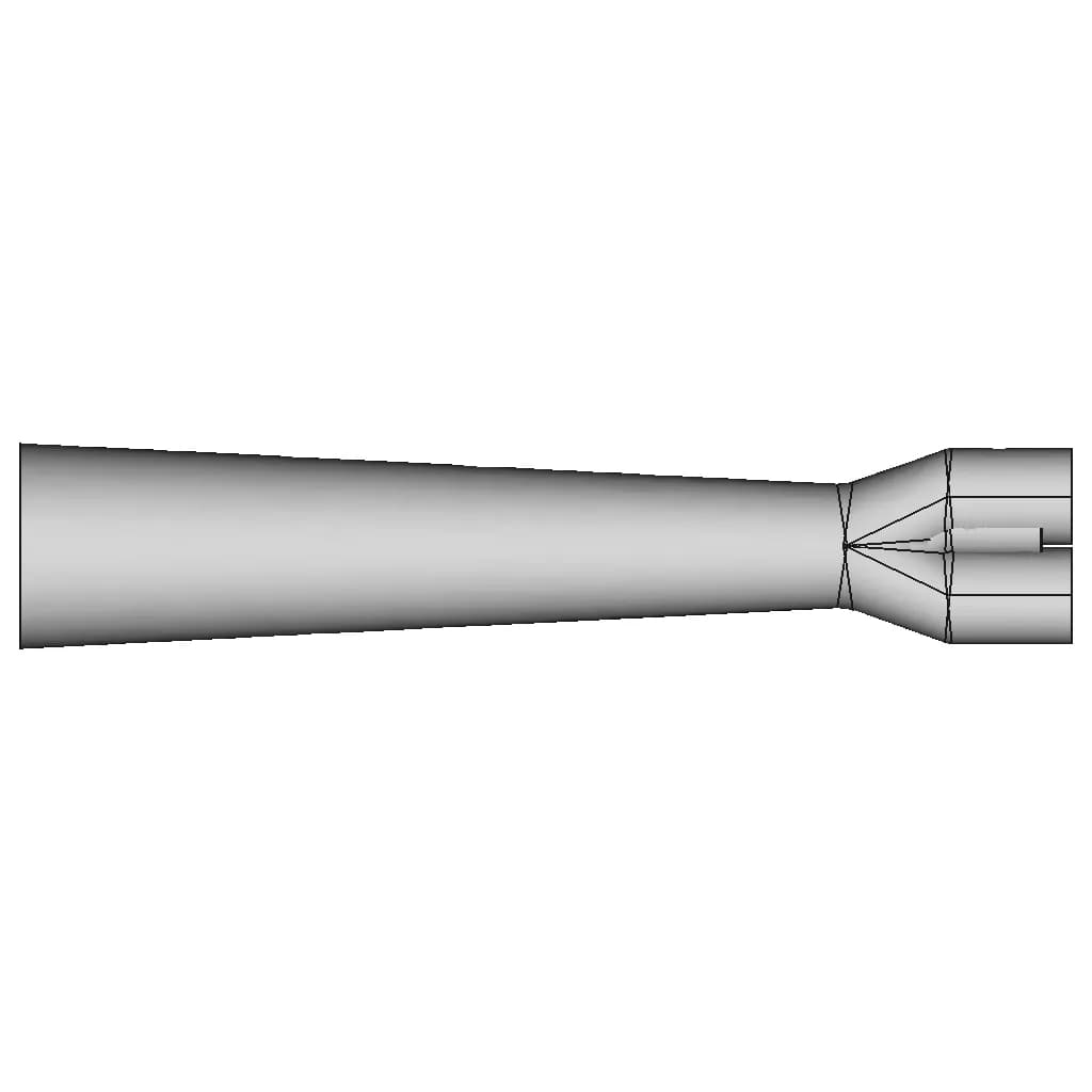 CAD Model of Exhaust Pipe for Engineering Projects_0_270_degree_snapshot