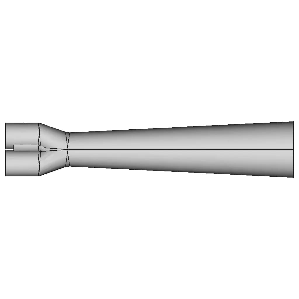 CAD Model of Exhaust Pipe for Engineering Projects_0_90_degree_snapshot