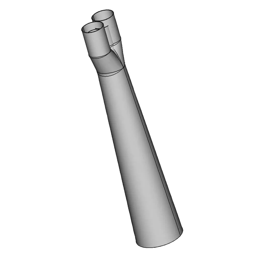 CAD Model of Exhaust Pipe for Engineering Projects_60_30_degree_snapshot