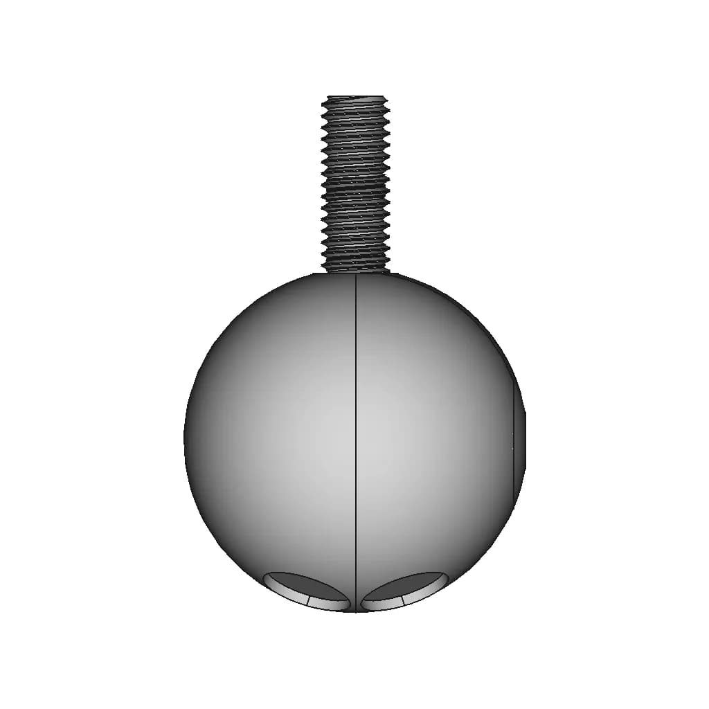 CAD Model of Ball Joint for Engineering Projects_0_270_degree_snapshot