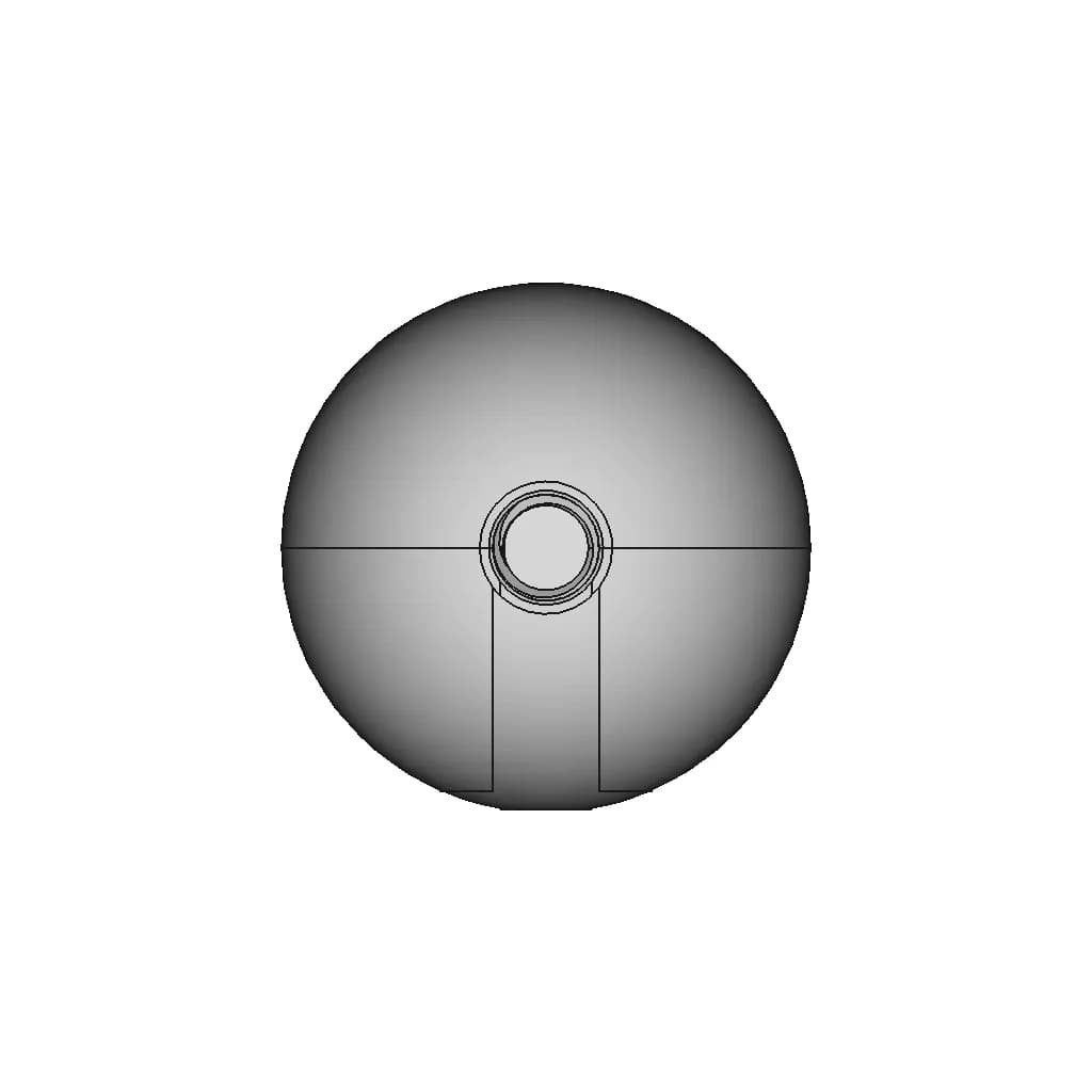CAD Model of Ball Joint for Engineering Projects_270_0_degree_snapshot