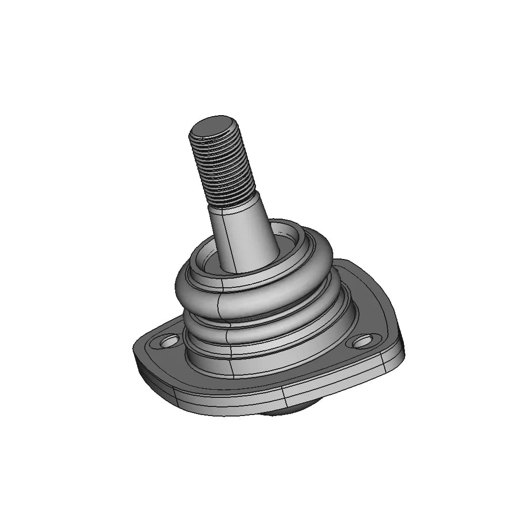 CAD Model of Ball-Joint for Engineering Projects_60_30_degree_snapshot