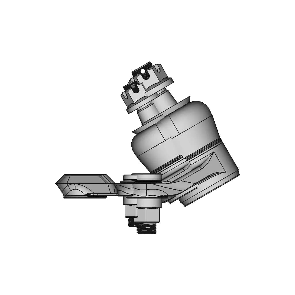 CAD Model of Ball Joint for Engineering Projects_0_270_degree_snapshot