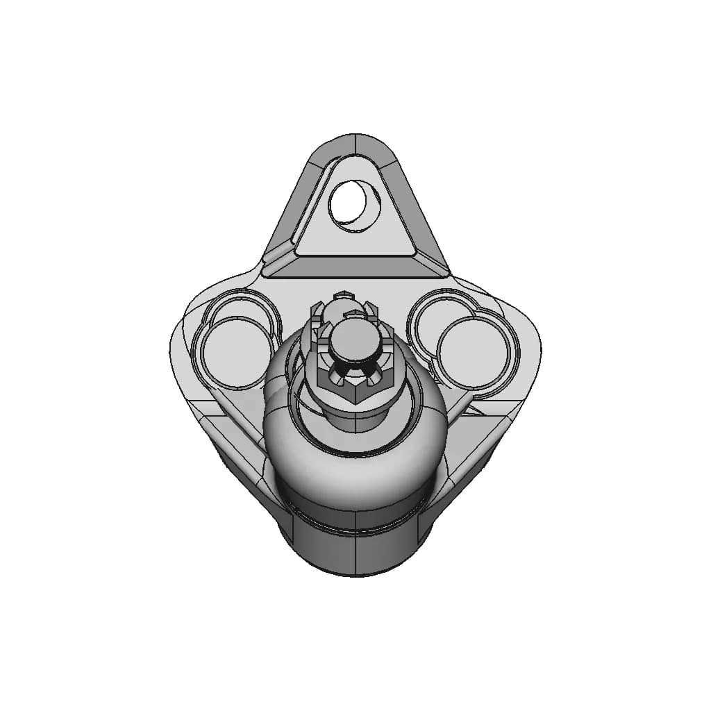 CAD Model of Ball Joint for Engineering Projects_270_0_degree_snapshot