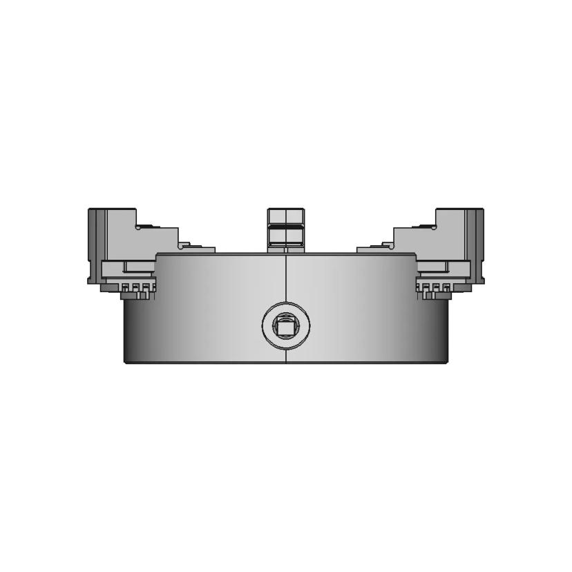 CAD Model of 3 Jaws Lathe Chuck for Engineering Projects