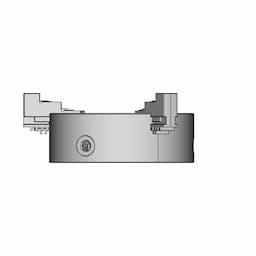 CAD Model of 3 Jaws Lathe Chuck for Engineering Projects