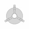 CAD Model of 3 Jaws Lathe Chuck for Engineering Projects_270_0_degree_snapshot