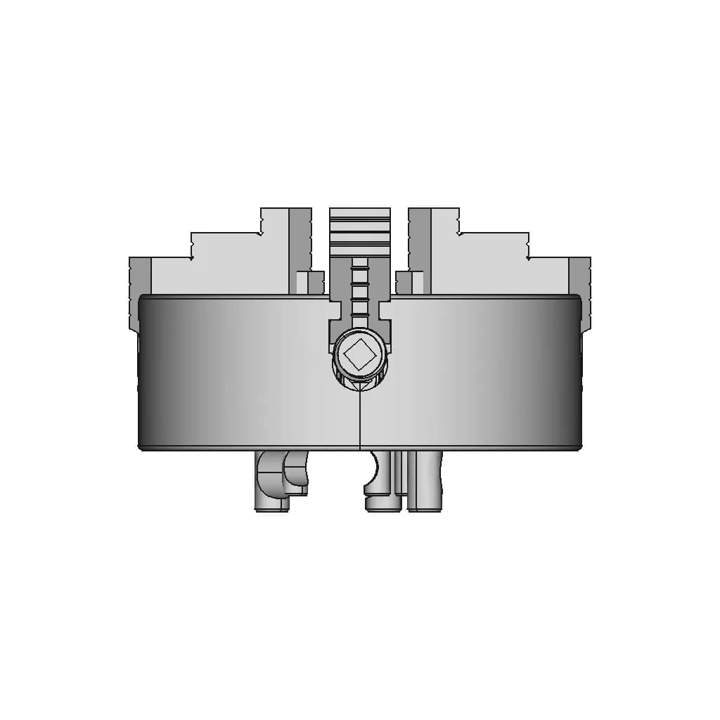 CAD Model of Lathe Chuck for Engineering Projects_0_0_degree_snapshot