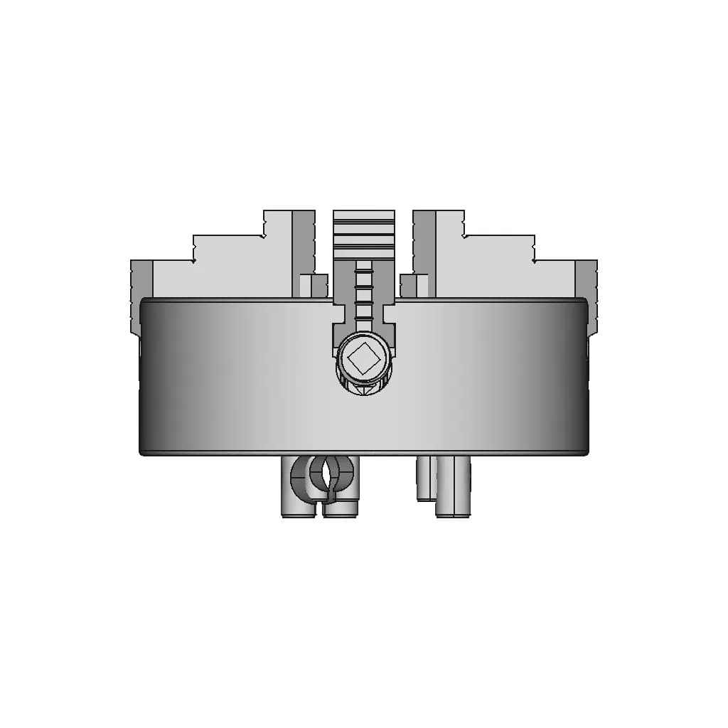 CAD Model of Lathe Chuck for Engineering Projects_0_90_degree_snapshot