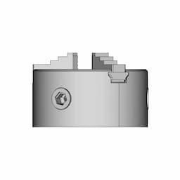 CAD Model of Simple Lathe Chuck for Engineering Projects