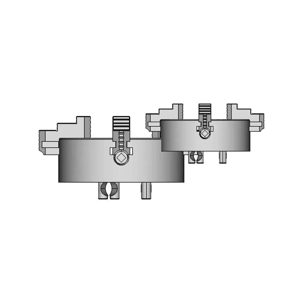 CAD Model of Lathe Chuck for Engineering Projects_0_90_degree_snapshot