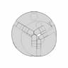 CAD Model of Lathe Chuck for Engineering Projects_0_270_degree_snapshot