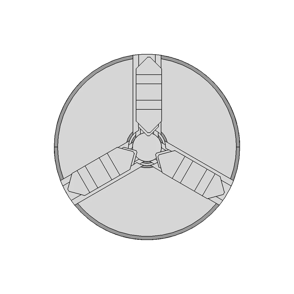 CAD Model of Lathe_Chuck for Engineering Projects_0_0_degree_snapshot