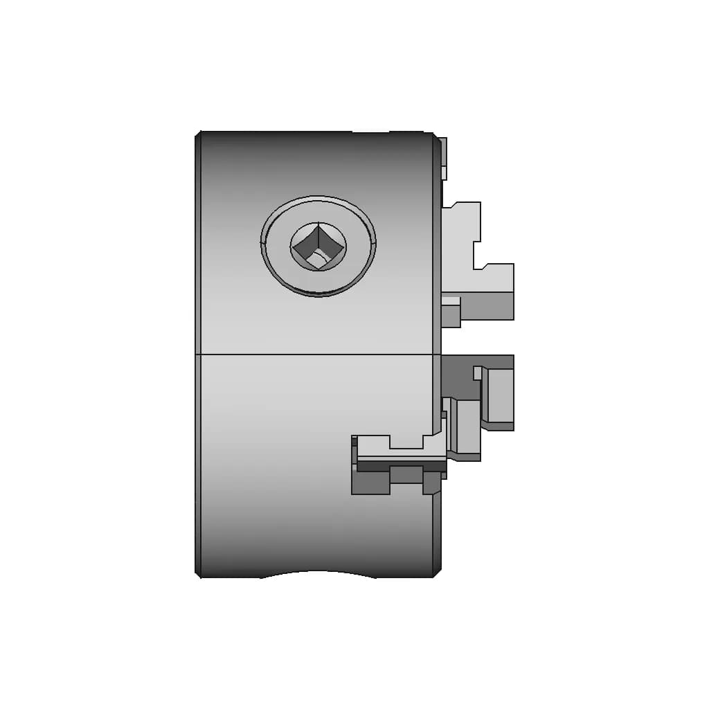 CAD Model of Lathe_Chuck for Engineering Projects_0_270_degree_snapshot