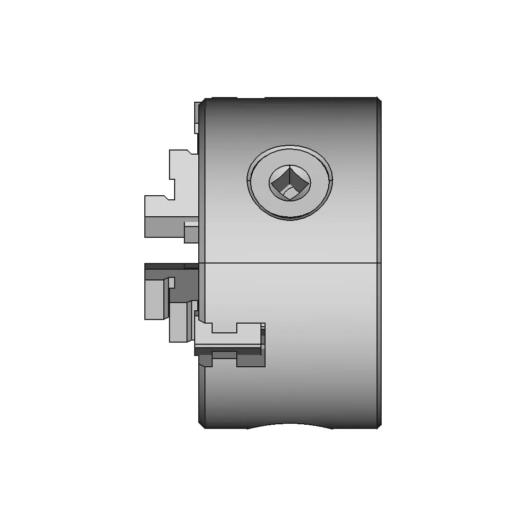 CAD Model of Lathe_Chuck for Engineering Projects_0_90_degree_snapshot