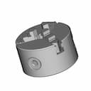 CAD Model of Lathe_Chuck for Engineering Projects_60_30_degree_snapshot