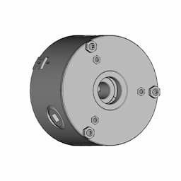 CAD Model of Lathe Chuck 80Mm for Engineering Projects