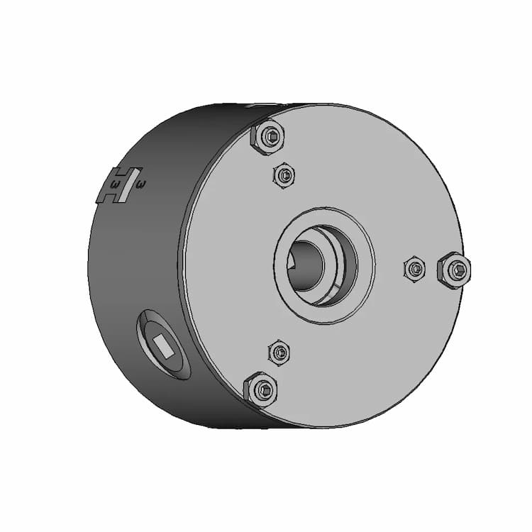 CAD Model of Lathe Chuck 80Mm for Engineering Projects