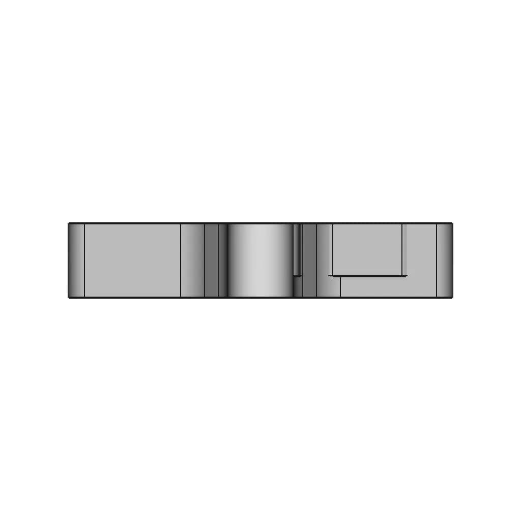 CAD Model of Lathe Chuck Stop for Engineering Projects_270_0_degree_snapshot