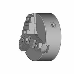 CAD Model of Lathe Chuck for Engineering Projects