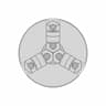 CAD Model of Lathe Chuck for Engineering Projects_0_90_degree_snapshot