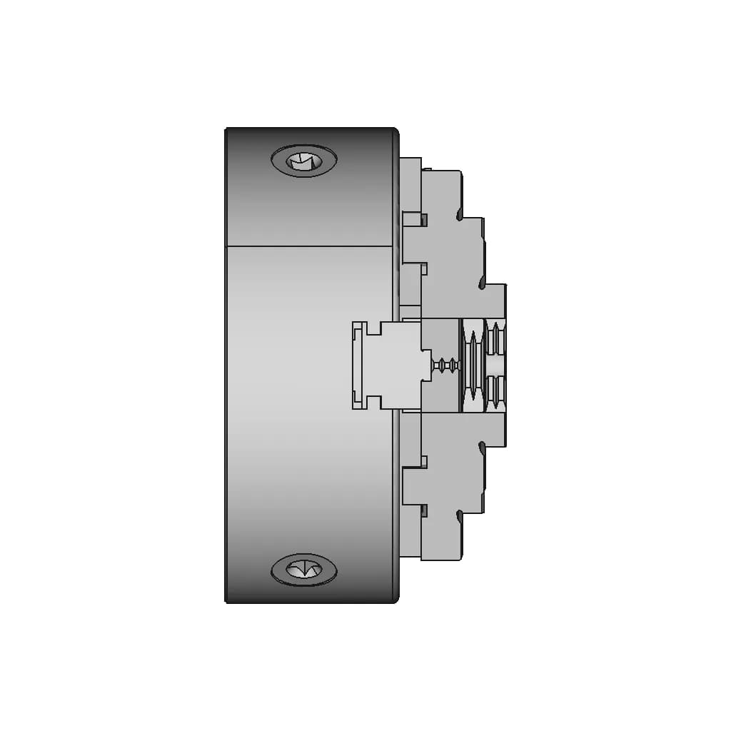 CAD Model of Lathe Chuck for Engineering Projects_270_0_degree_snapshot
