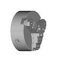 CAD Model of Lathe Chuck for Engineering Projects_60_30_degree_snapshot