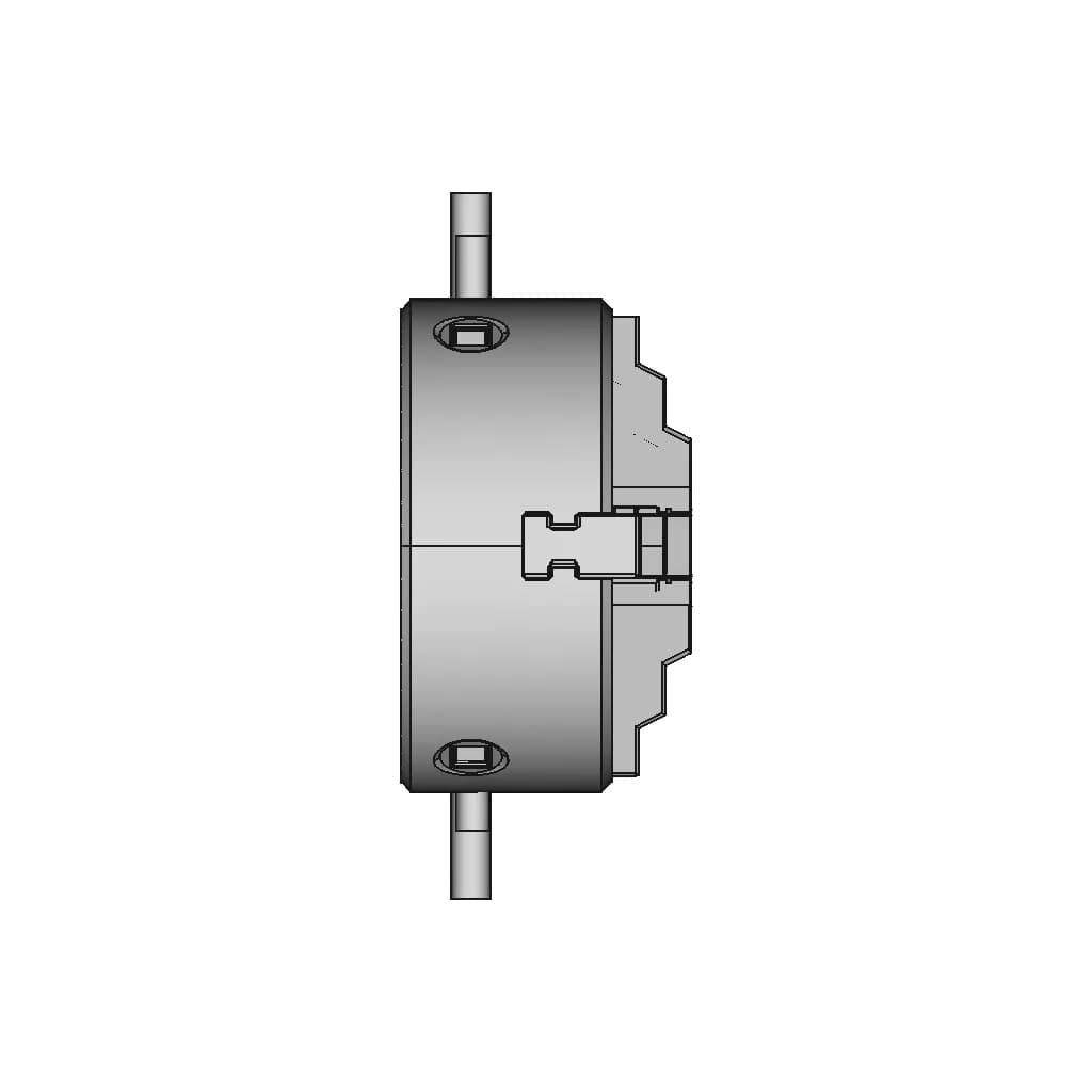CAD Model of Lathe Chuck for Engineering Projects_0_270_degree_snapshot