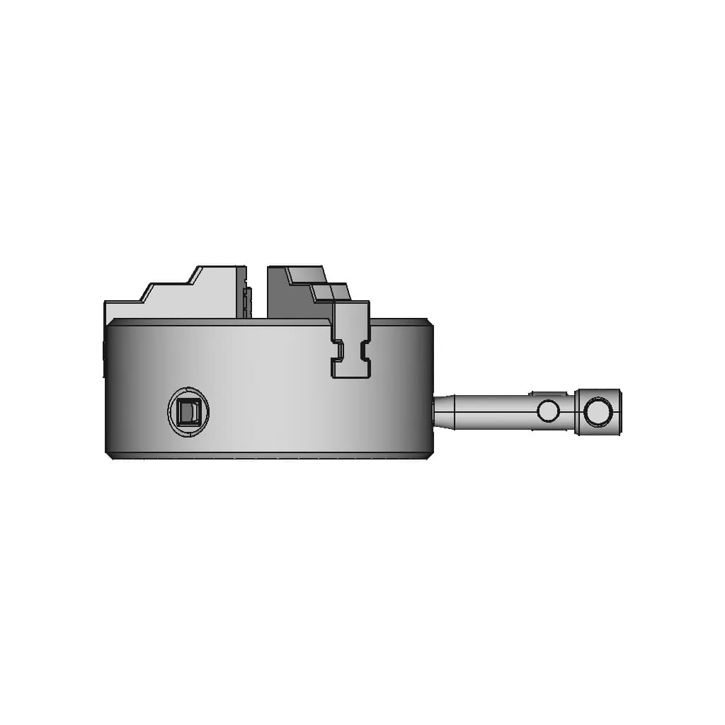 CAD Model of Lathe Chuck for Engineering Projects_90_0_degree_snapshot