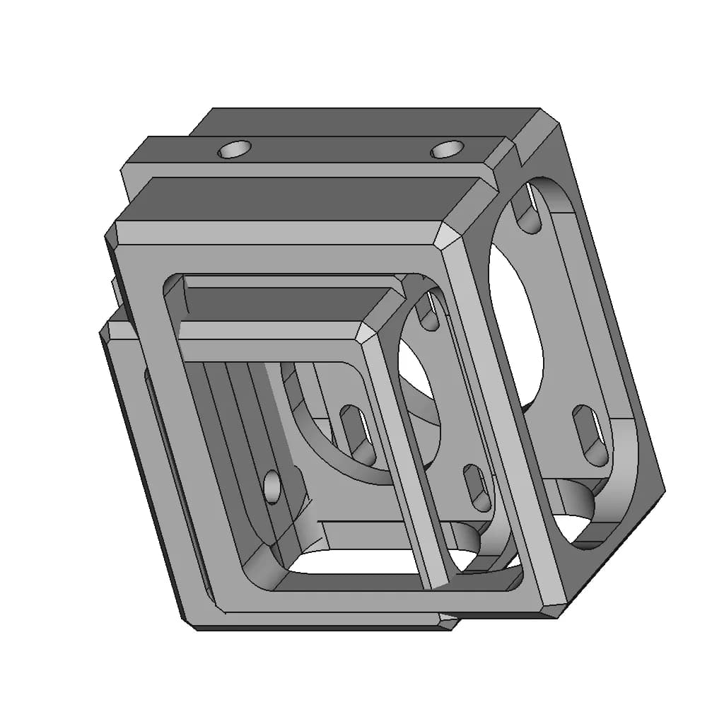 CAD Model of Corexy Motor Mount for Engineering Projects_60_30_degree_snapshot