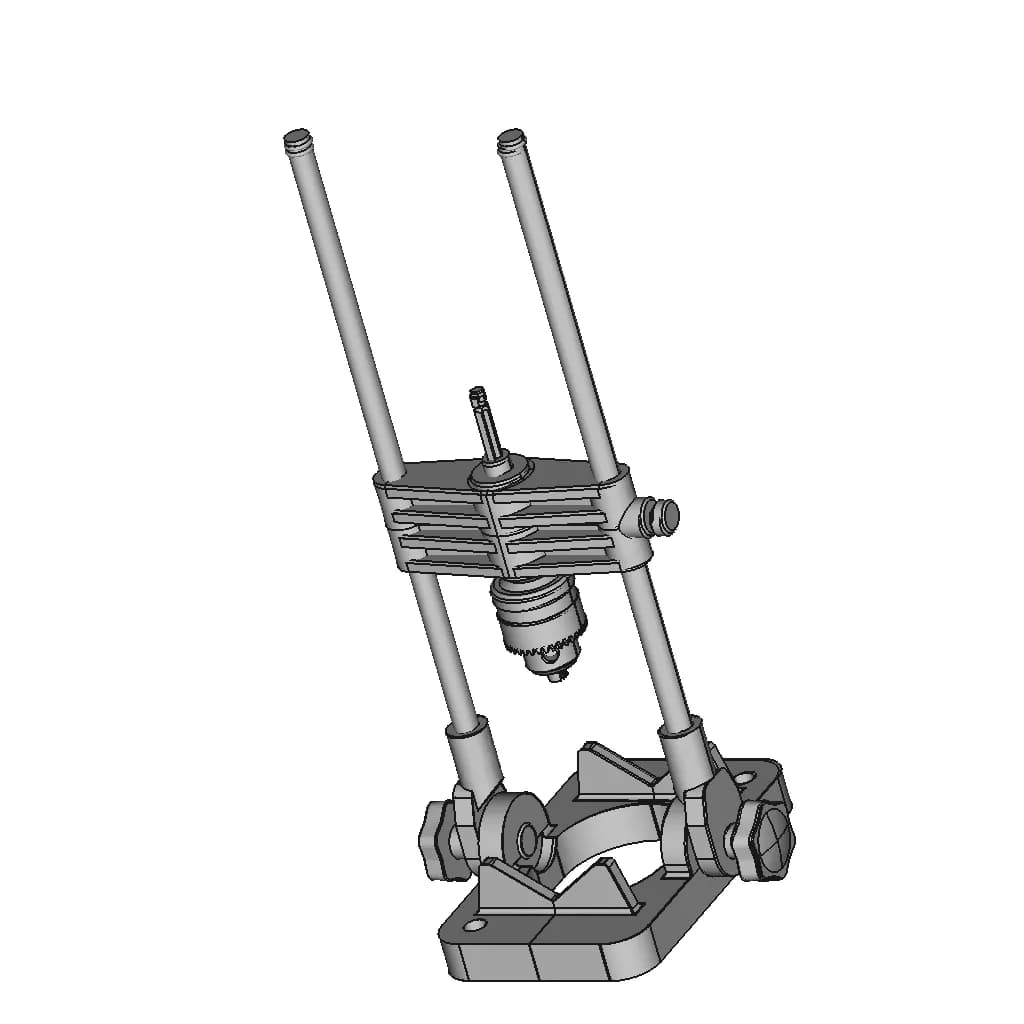 CAD Model of Drill Guide for Engineering Projects_60_30_degree_snapshot