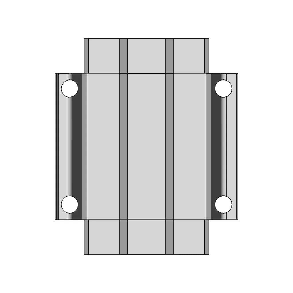 CAD Model of Linear Guide Rail Systems ( Hgw ) for Engineering Projects_90_0_degree_snapshot