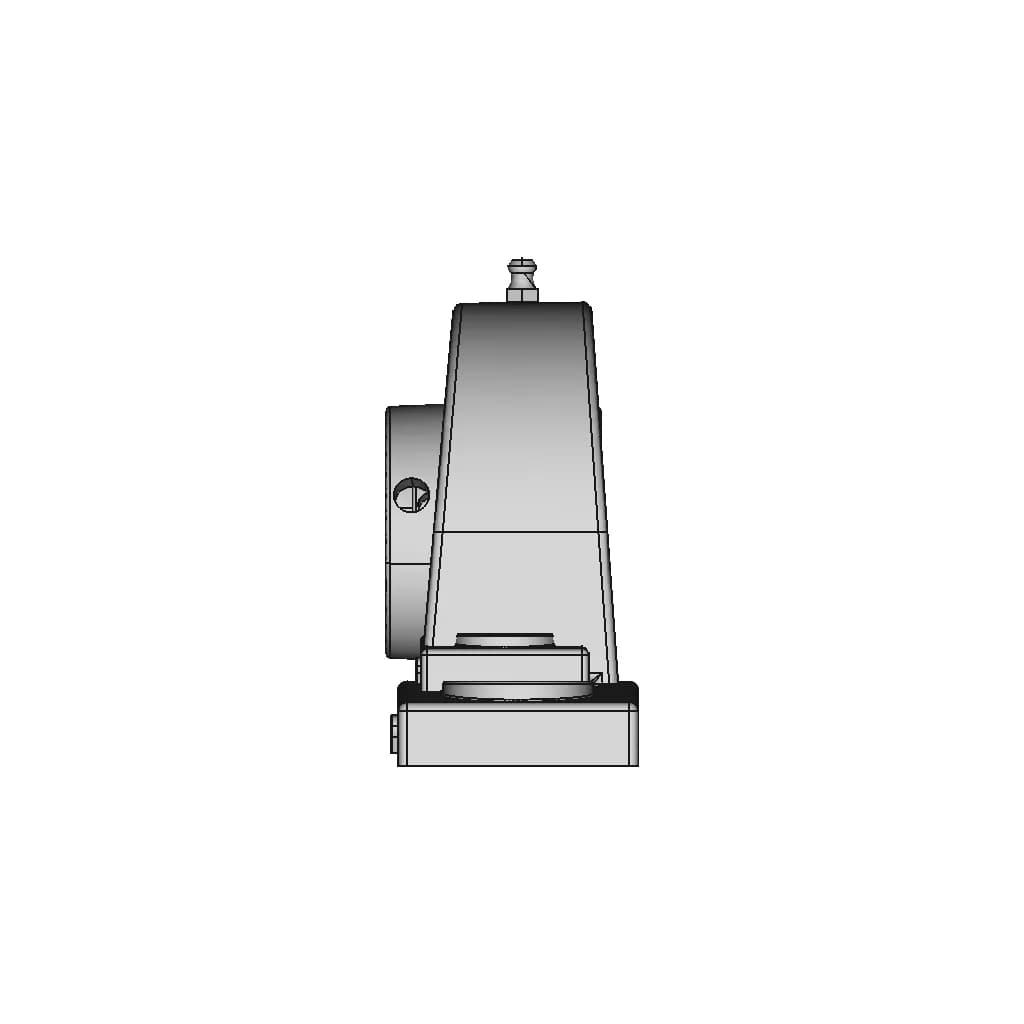 CAD Model of P209 Bearing Housing for Engineering Projects_0_270_degree_snapshot