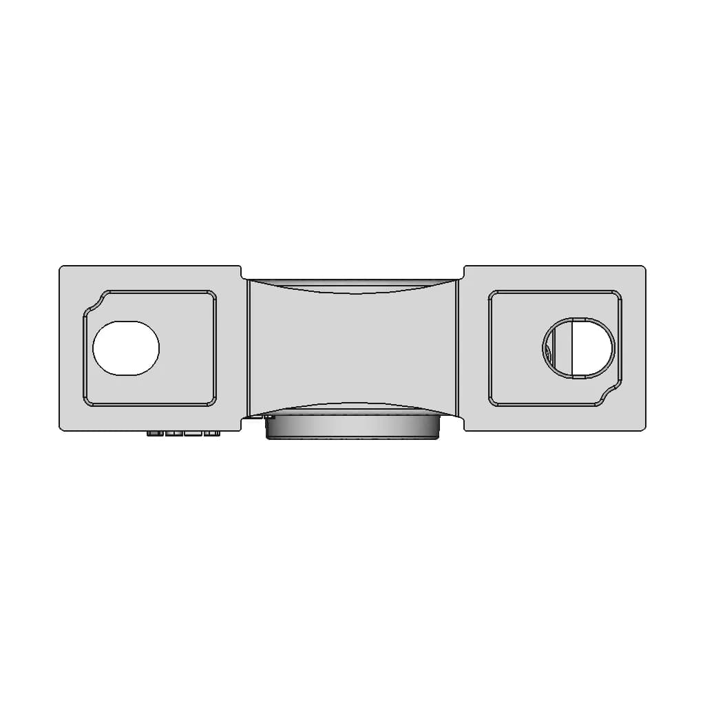 CAD Model of P209 Bearing Housing for Engineering Projects_90_0_degree_snapshot
