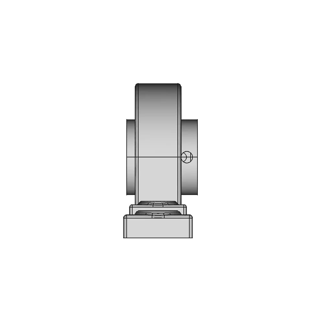 CAD Model of Bearing Housing P207 for Engineering Projects_0_270_degree_snapshot