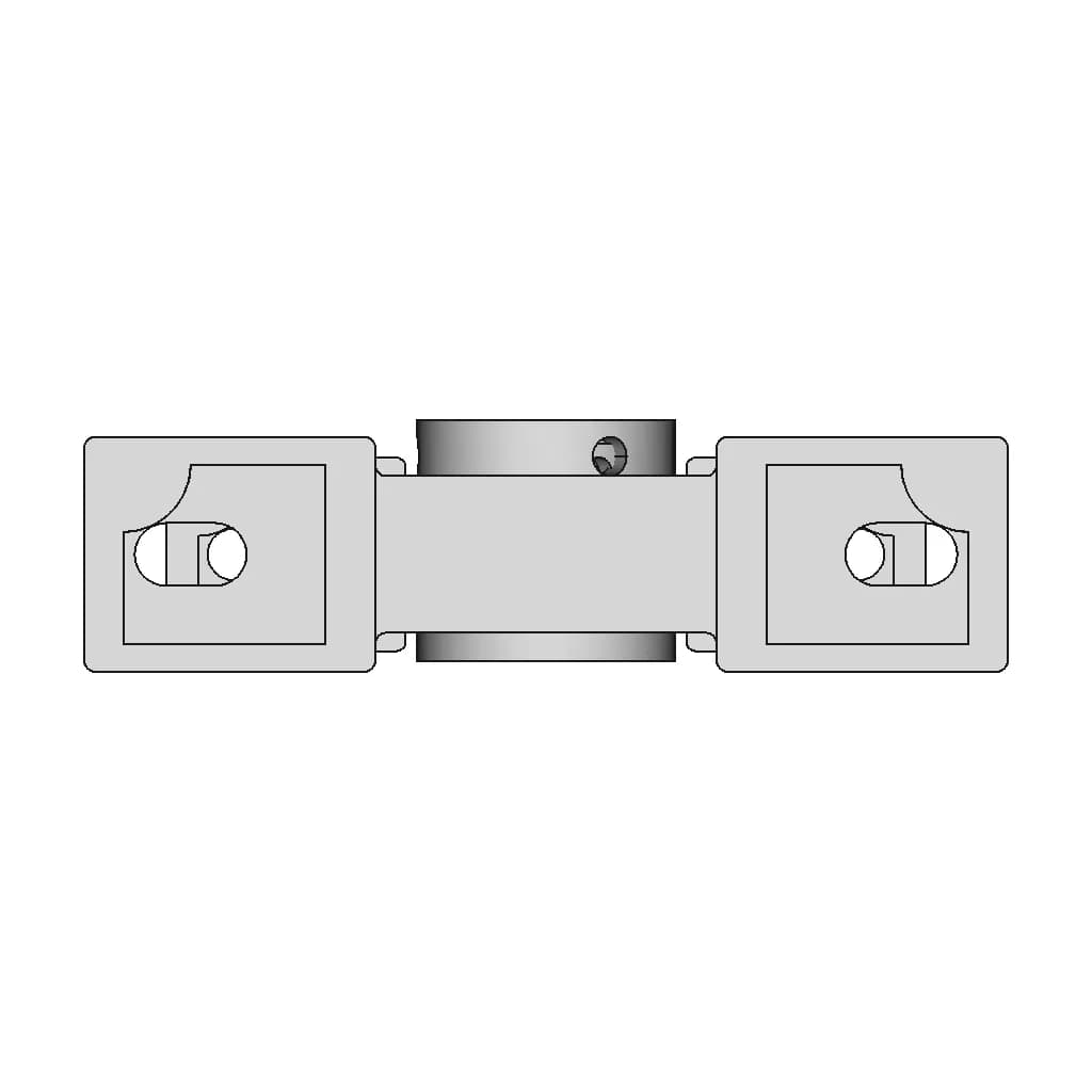 CAD Model of Bearing Housing P207 for Engineering Projects_90_0_degree_snapshot