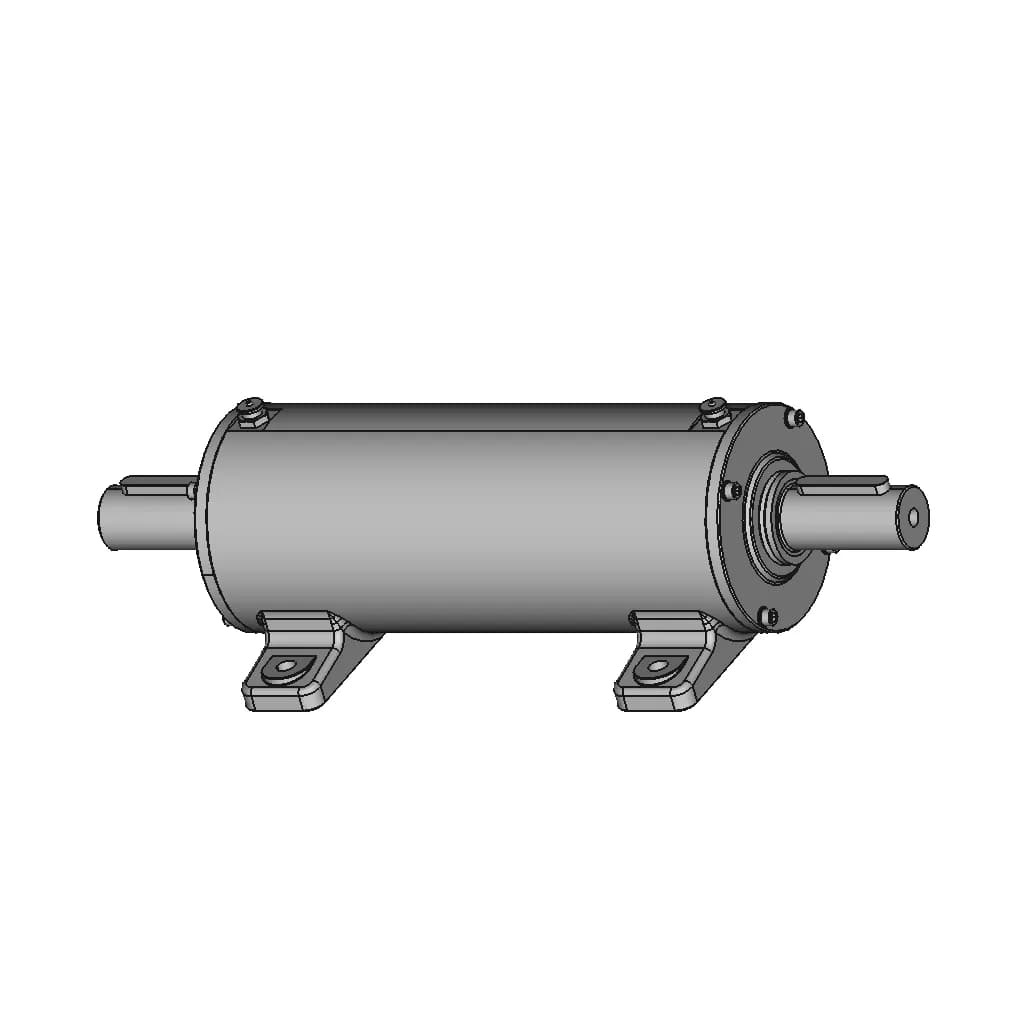 CAD Model of Bearing Housing for Engineering Projects_60_30_degree_snapshot