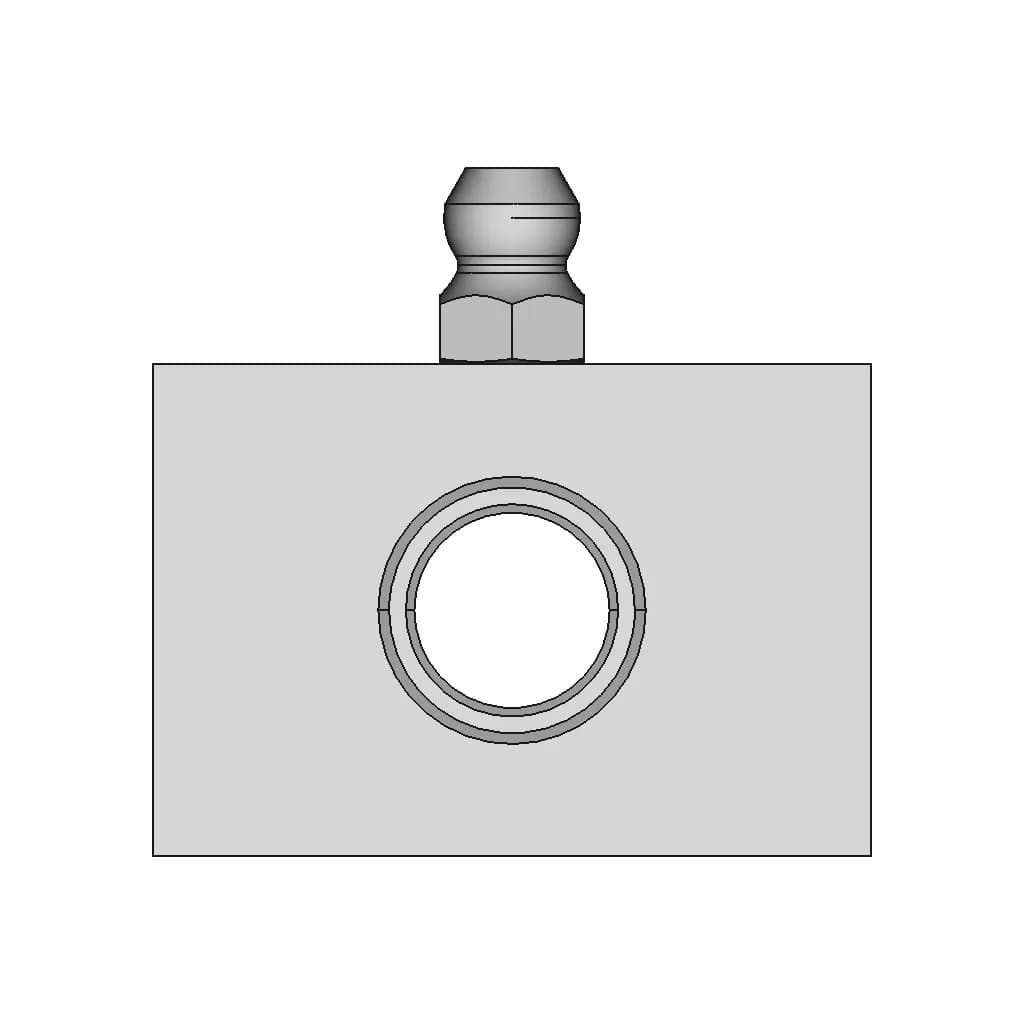 CAD Model of Bearing Housing - Dt 10-60 for Engineering Projects_0_0_degree_snapshot