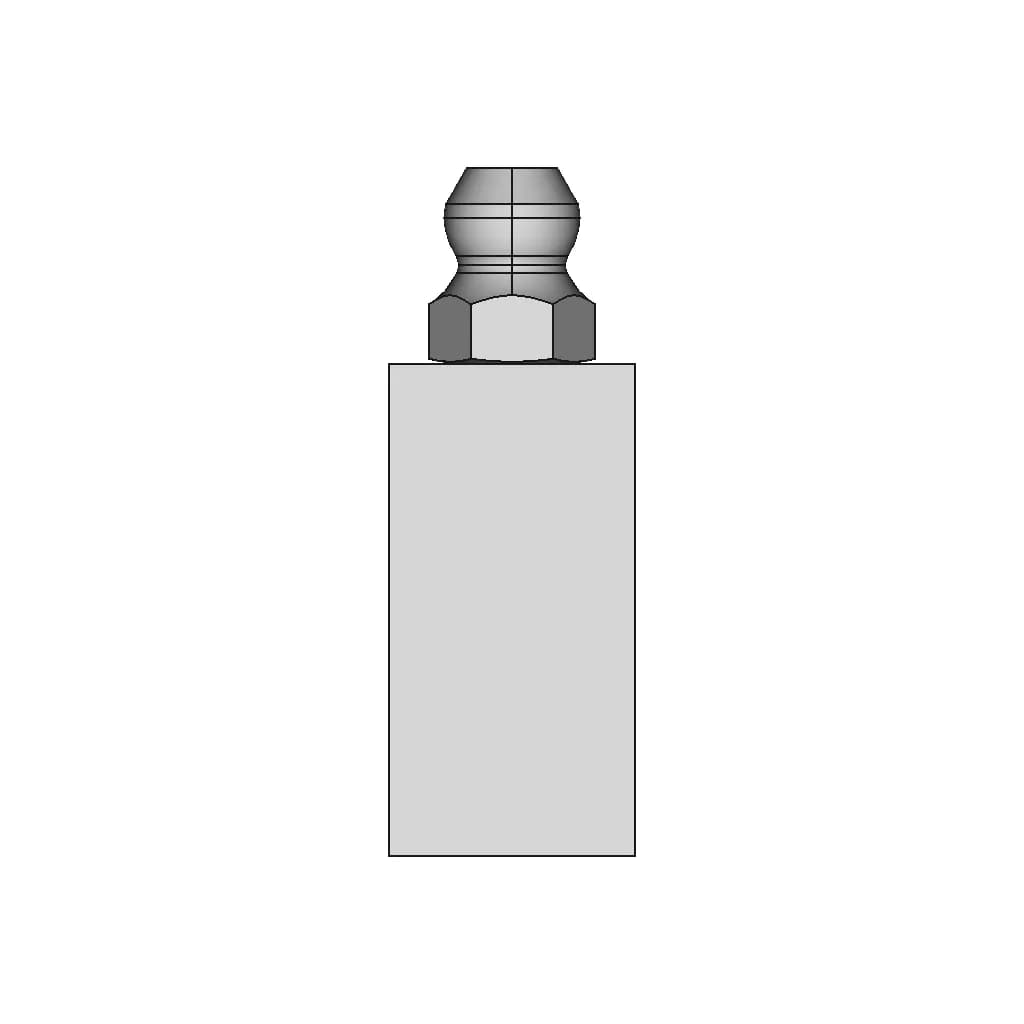 CAD Model of Bearing Housing - Dt 10-60 for Engineering Projects_0_90_degree_snapshot