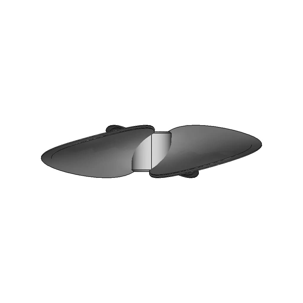 CAD Model of Fan Blade for Engineering Projects_0_270_degree_snapshot