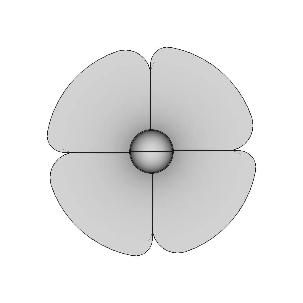 CAD Model of Fan Blade for Engineering Projects_0_0_degree_snapshot