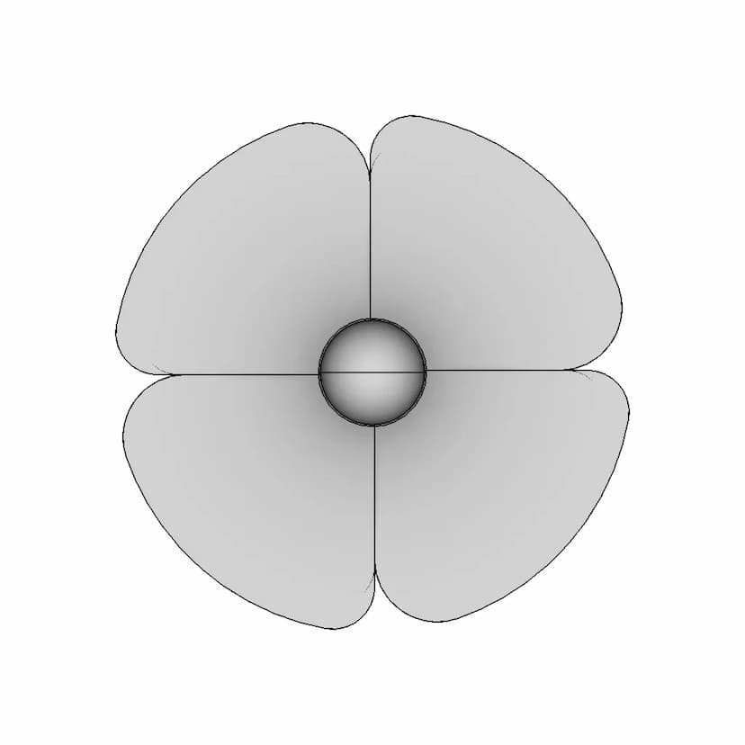 CAD Model of Fan Blade for Engineering Projects