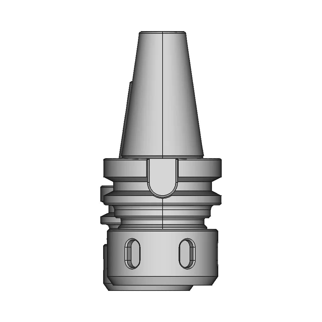 CAD Model of Iso 40 Tool Holder for Engineering Projects_0_0_degree_snapshot
