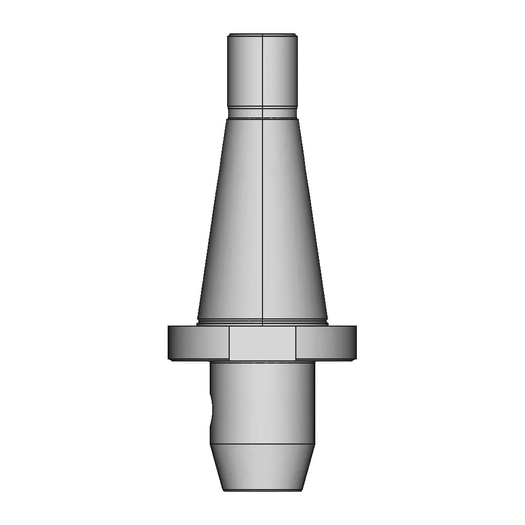 CAD Model of Qc #30 Tool Holder for Engineering Projects_0_90_degree_snapshot