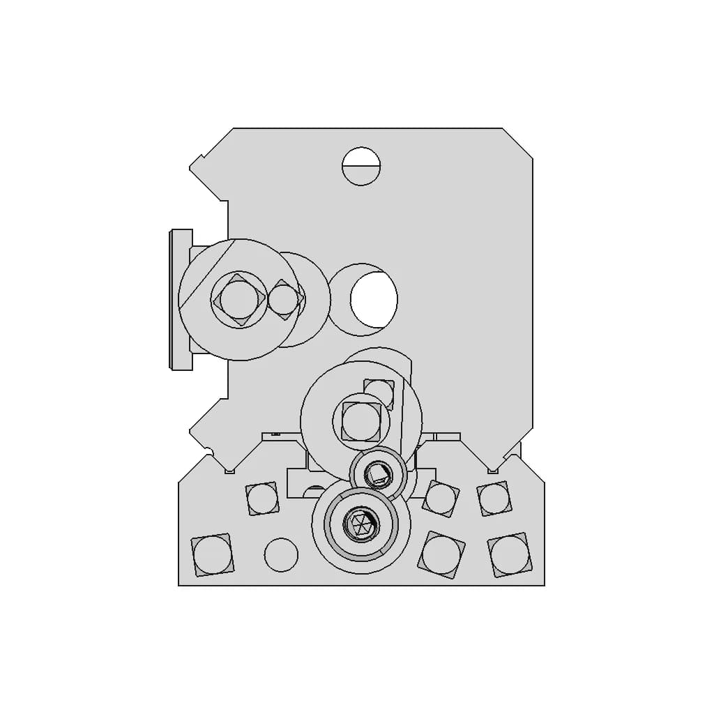 CAD Model of Lathe Tool Holder for Engineering Projects_270_0_degree_snapshot