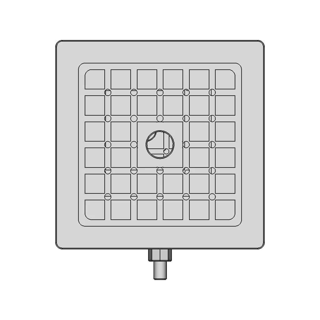 CAD Model of Vacuum Fixture Plate V2 for Engineering Projects_0_0_degree_snapshot
