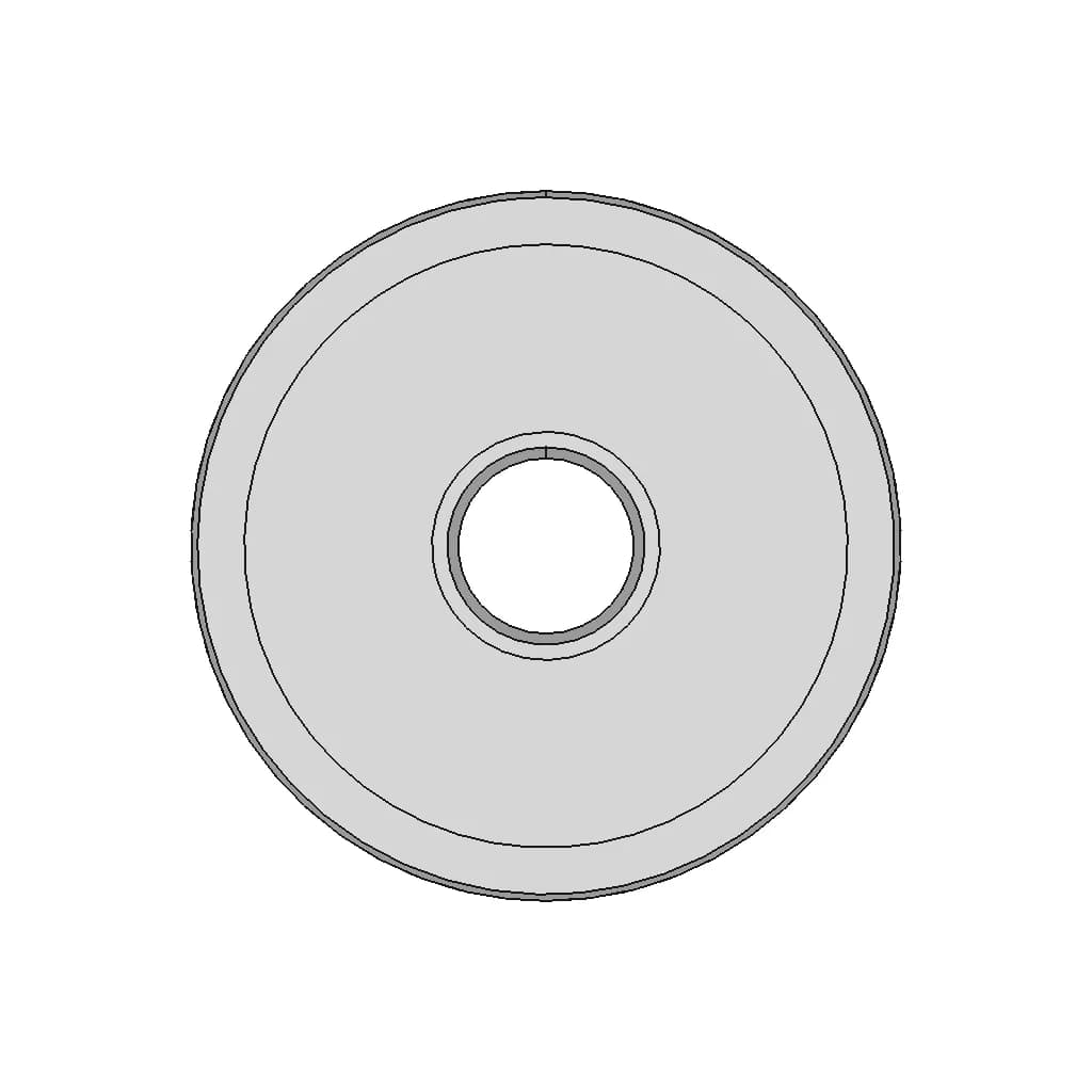 CAD Model of Gt2 Timing Pulley T40 for Engineering Projects_0_270_degree_snapshot