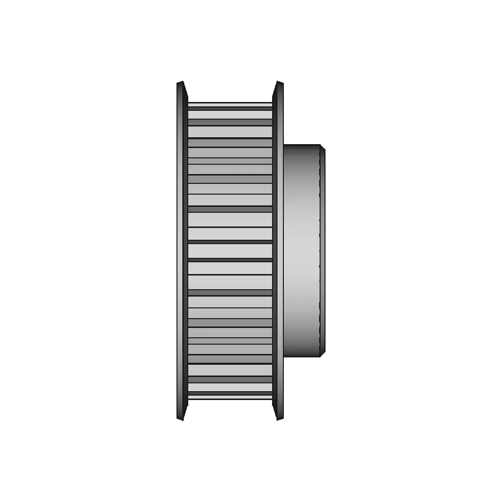 CAD Model of Timing Belt Pulley for Engineering Projects_0_0_degree_snapshot
