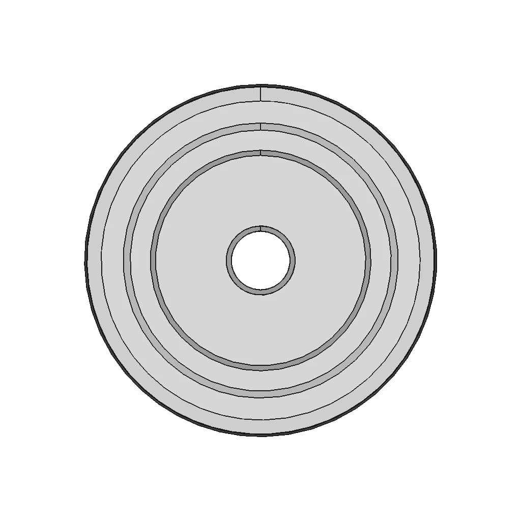 CAD Model of Timing Belt Pulley for Engineering Projects_0_90_degree_snapshot