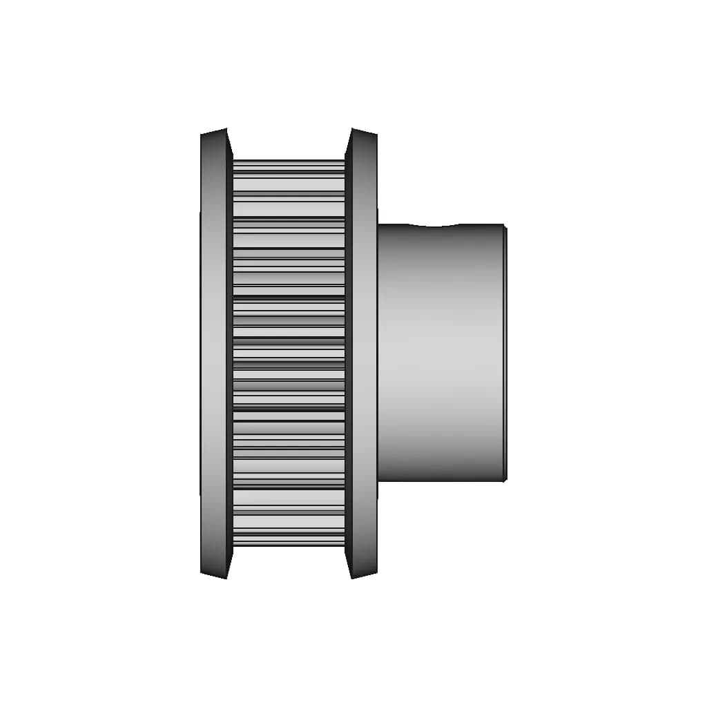 CAD Model of Timing Pulley for Engineering Projects_0_0_degree_snapshot